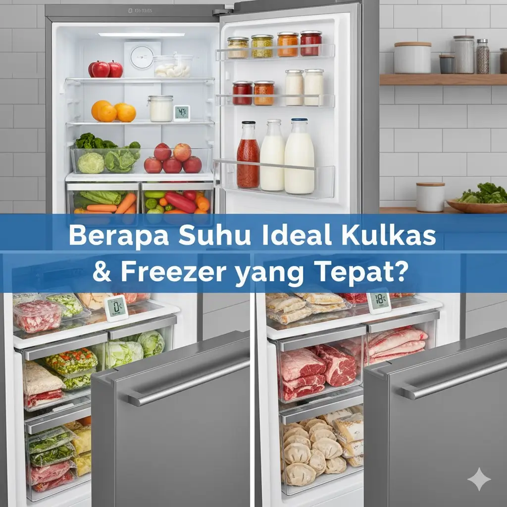 Berapa Suhu Ideal Kulkas dan Freezer yang Tepat?