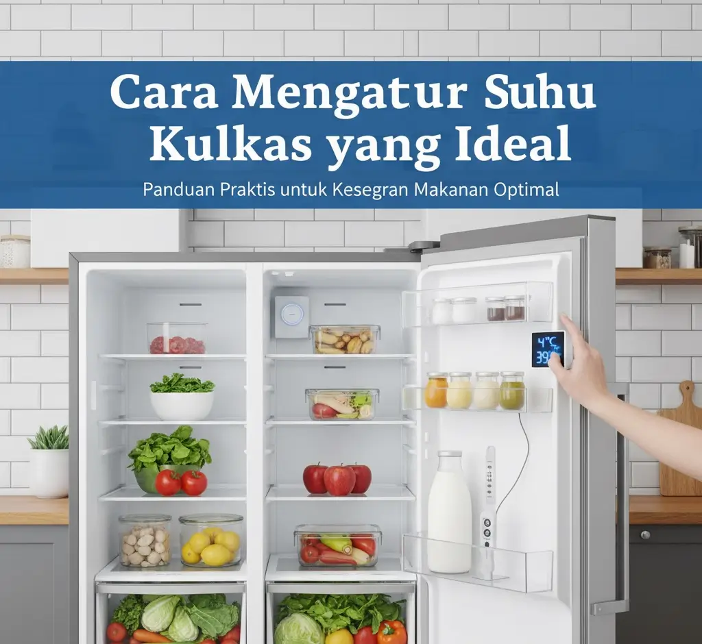 Cara Mengatur Suhu Kulkas yang Ideal