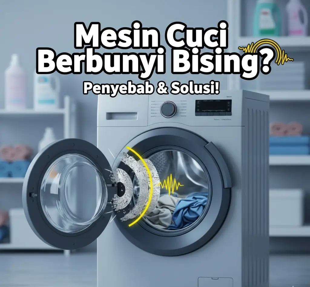 Mesin Cuci Berbunyi Bising: Penyebab & Solusi Lengkap