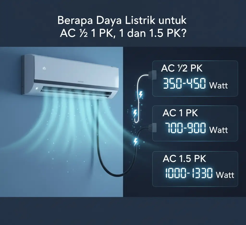 Berapa Daya Listrik Rumah yang Aman Untuk Pasang AC