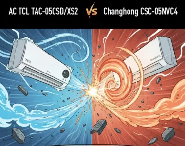 Adu Spec AC TCL TAC-05CSD/XS2 vs Changhong CSC-05NVC4