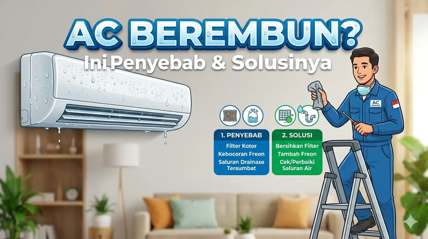 AC Berembun? Ini Penyebab & Solusinya