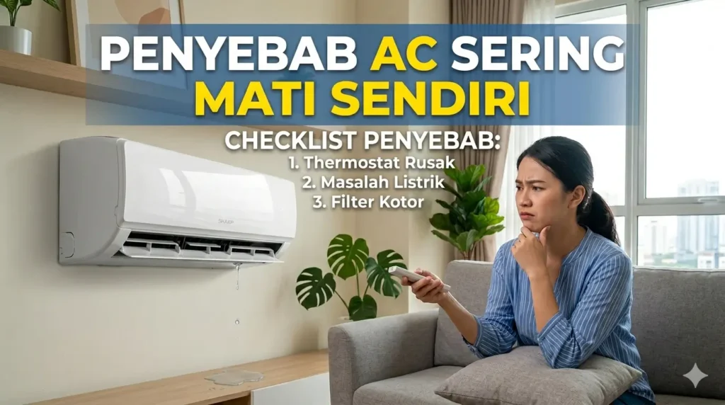 Kenapa AC Sering Mati Sendiri? Penyebab dan Solusi