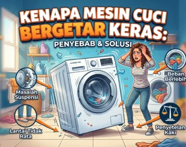 Kenapa Mesin Cuci Bergetar Keras: Penyebab & Solusi
