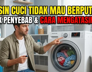 Penyebab Mesin Cuci Tidak Mau Berputar dan Cara Mengatasinya
