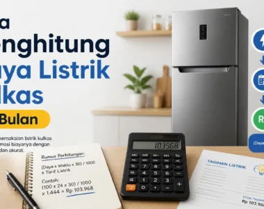 Cara Menghitung Biaya Listrik Kulkas Per Bulan