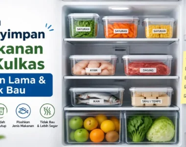 Cara Menyimpan Makanan di Kulkas Tahan Lama & Tidak Bau
