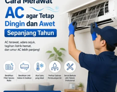 Cara Merawat AC agar Tetap Dingin dan Awet Sepanjang Tahun