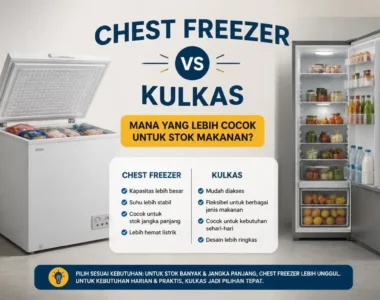 Chest Freezer vs Kulkas Mana yang Lebih Cocok untuk Stok Makanan