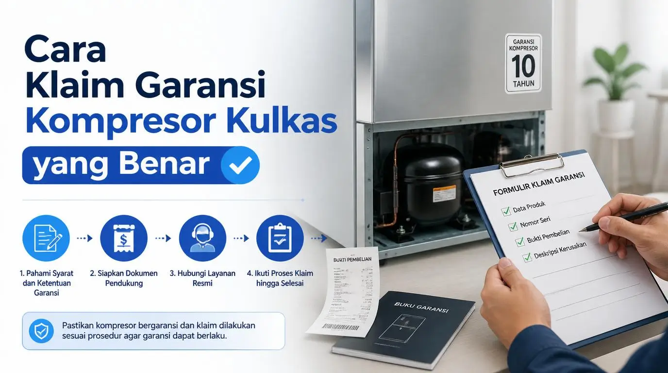 Cara Klaim Garansi Kompresor Kulkas yang Benar