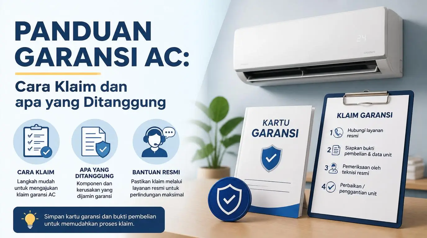 Panduan Garansi AC Cara Klaim dan apa yang Ditanggung