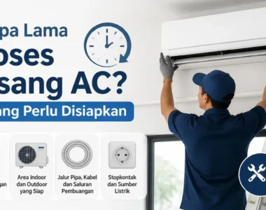 Berapa Lama Proses Pasang AC? Ini yang Perlu Disiapkan