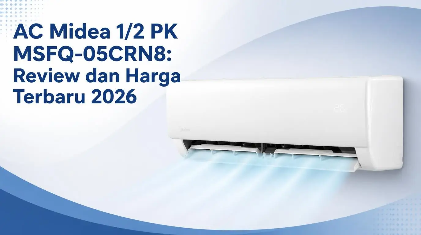 AC Midea 1/2 PK MSFQ-05CRN8: Review dan Harga Terbaru
