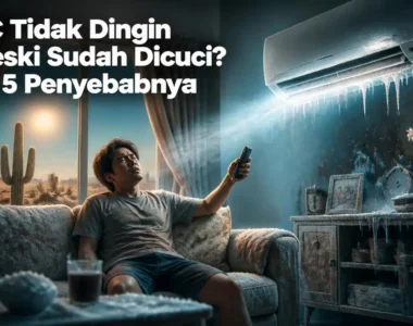 AC Tidak Dingin Meski Sudah Dicuci? Ini 5 Penyebabnya