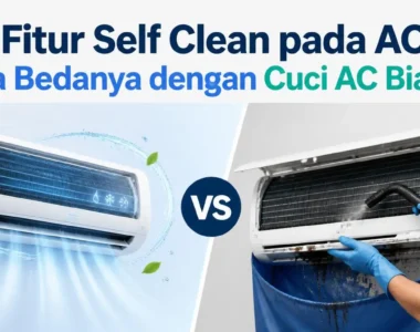 Fitur Self Clean pada AC: Apa Bedanya dengan Cuci AC Biasa?