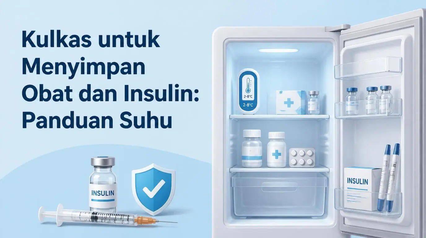 Kulkas untuk Menyimpan Obat dan Insulin: Panduan Suhu