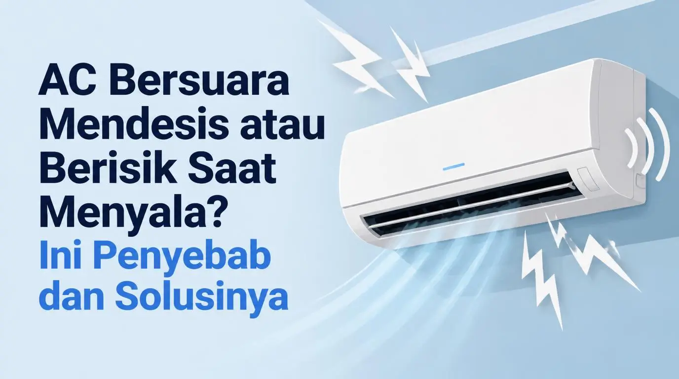 AC Bersuara Mendesis atau Berisik Saat Menyala? Ini Penyebab dan Solusinya