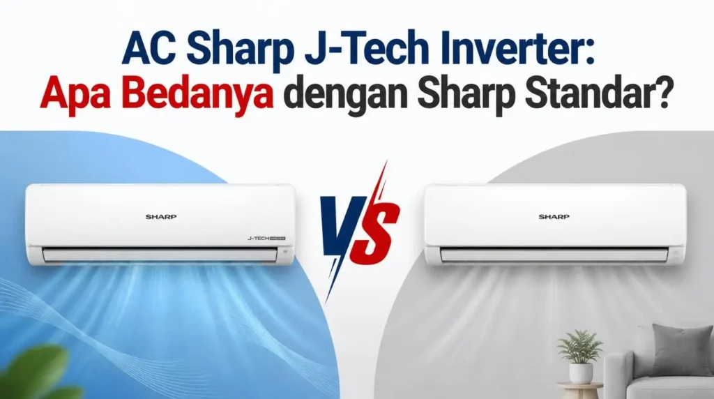AC Sharp J-Tech Inverter: Apa Bedanya dengan Sharp Standar?