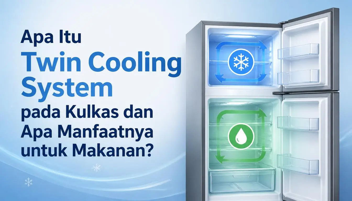 Apa Itu Twin Cooling System pada Kulkas dan Apa Manfaatnya untuk Makanan?