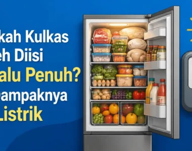 Apakah Kulkas Boleh Diisi Terlalu Penuh? Ini Dampaknya ke Listrik