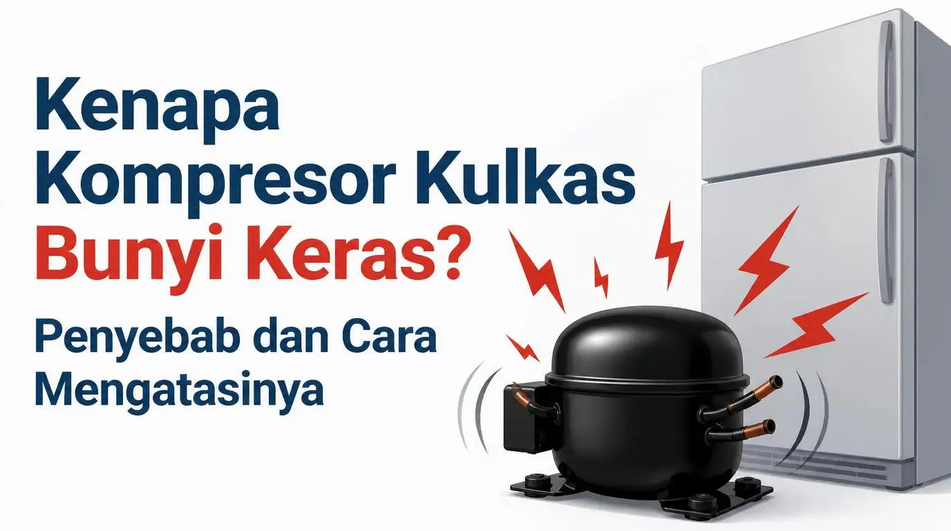 Kenapa Kompresor Kulkas Bunyi Keras? Penyebab dan Cara Mengatasinya