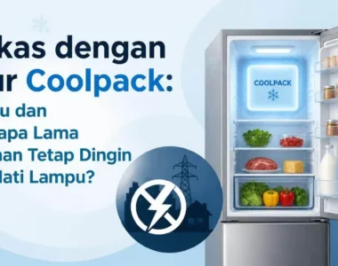 Kulkas dengan Fitur Coolpack: Apa Itu dan Seberapa Lama Makanan Tetap Dingin saat Mati Lampu?