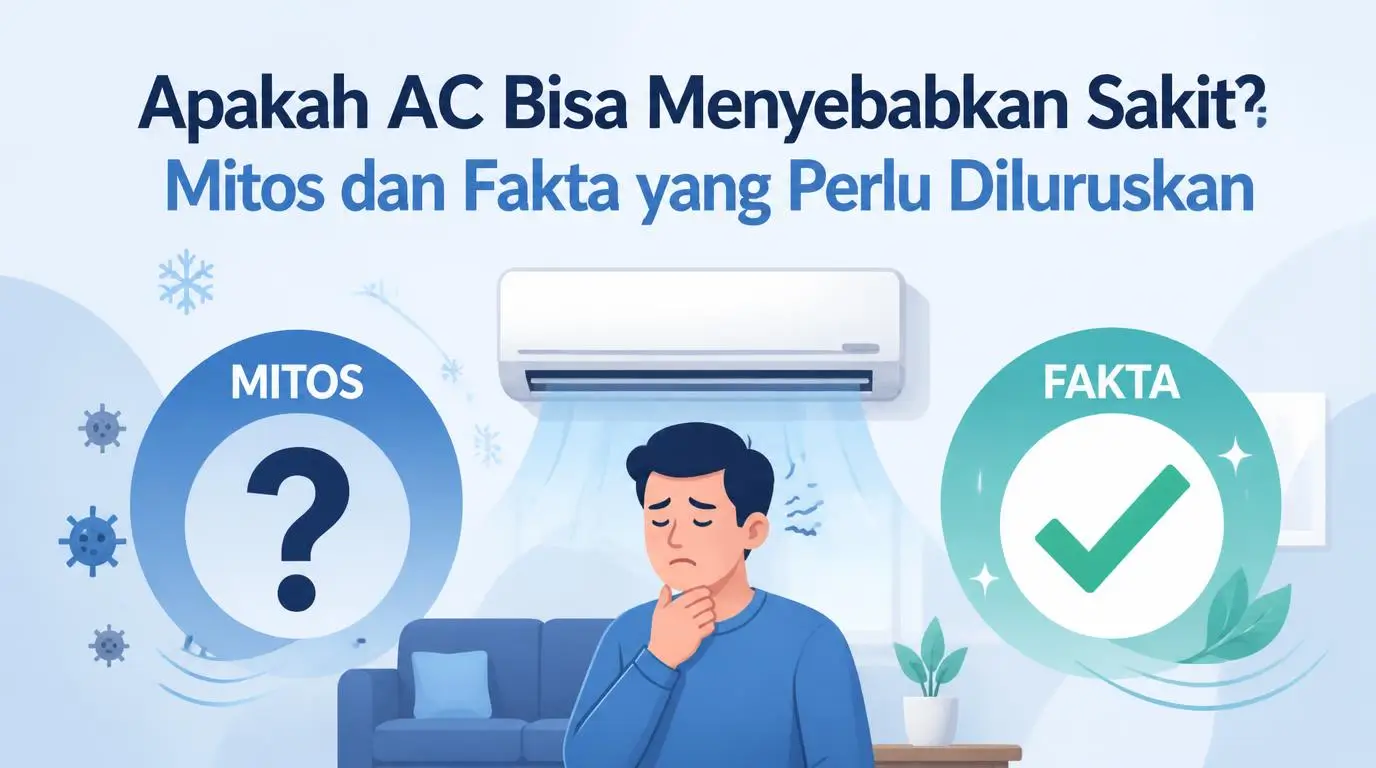 Apakah AC Bisa Menyebabkan Sakit Mitos dan Fakta yang Perlu Diluruskan