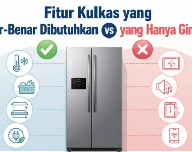 Fitur Kulkas yang Benar-Benar Dibutuhkan vs yang Hanya Gimmick