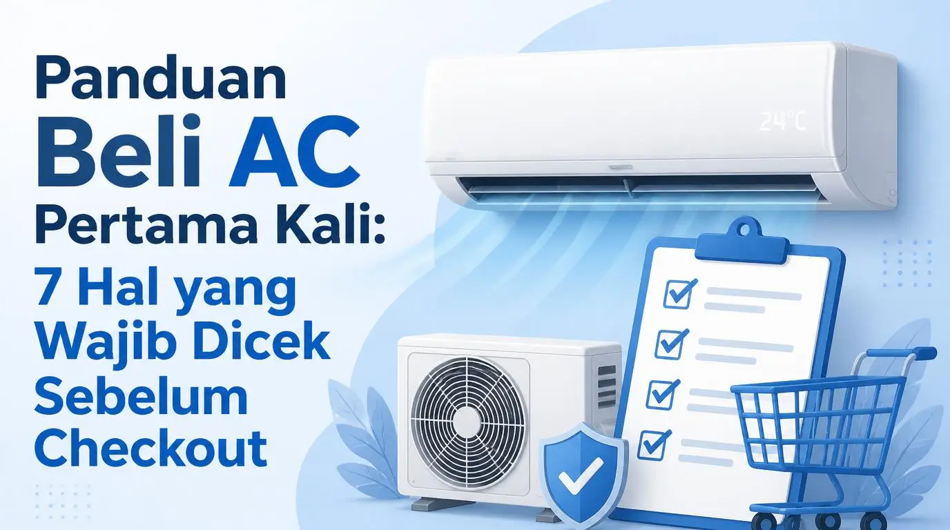 Panduan Beli AC Pertama Kali: 7 Hal yang Wajib Dicek Sebelum Checkout