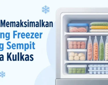 Tips Memaksimalkan Ruang Freezer yang Sempit pada Kulkas