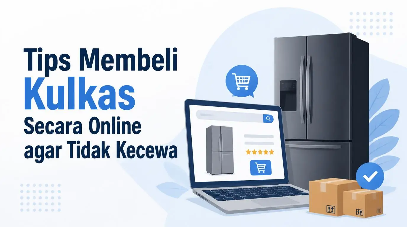 Tips Membeli Kulkas Secara Online agar Tidak Kecewa