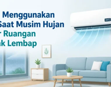 Tips Menggunakan AC Saat Musim Hujan agar Ruangan Tidak Lembap