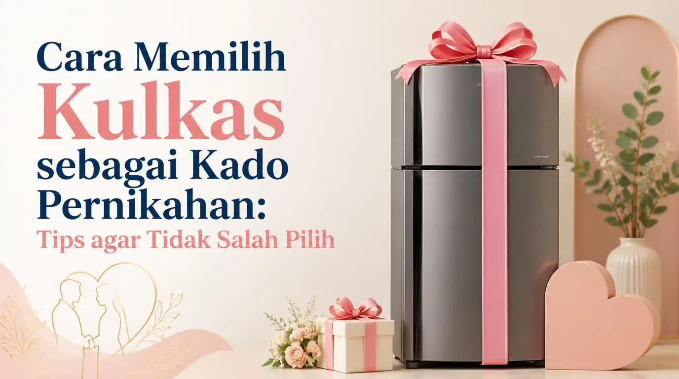 Cara Memilih Kulkas sebagai Kado Pernikahan: Tips agar Tidak Salah Pilih