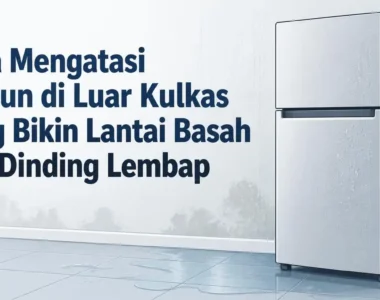 Cara Mengatasi Embun di Luar Kulkas yang Bikin Lantai Basah dan Dinding Lembap