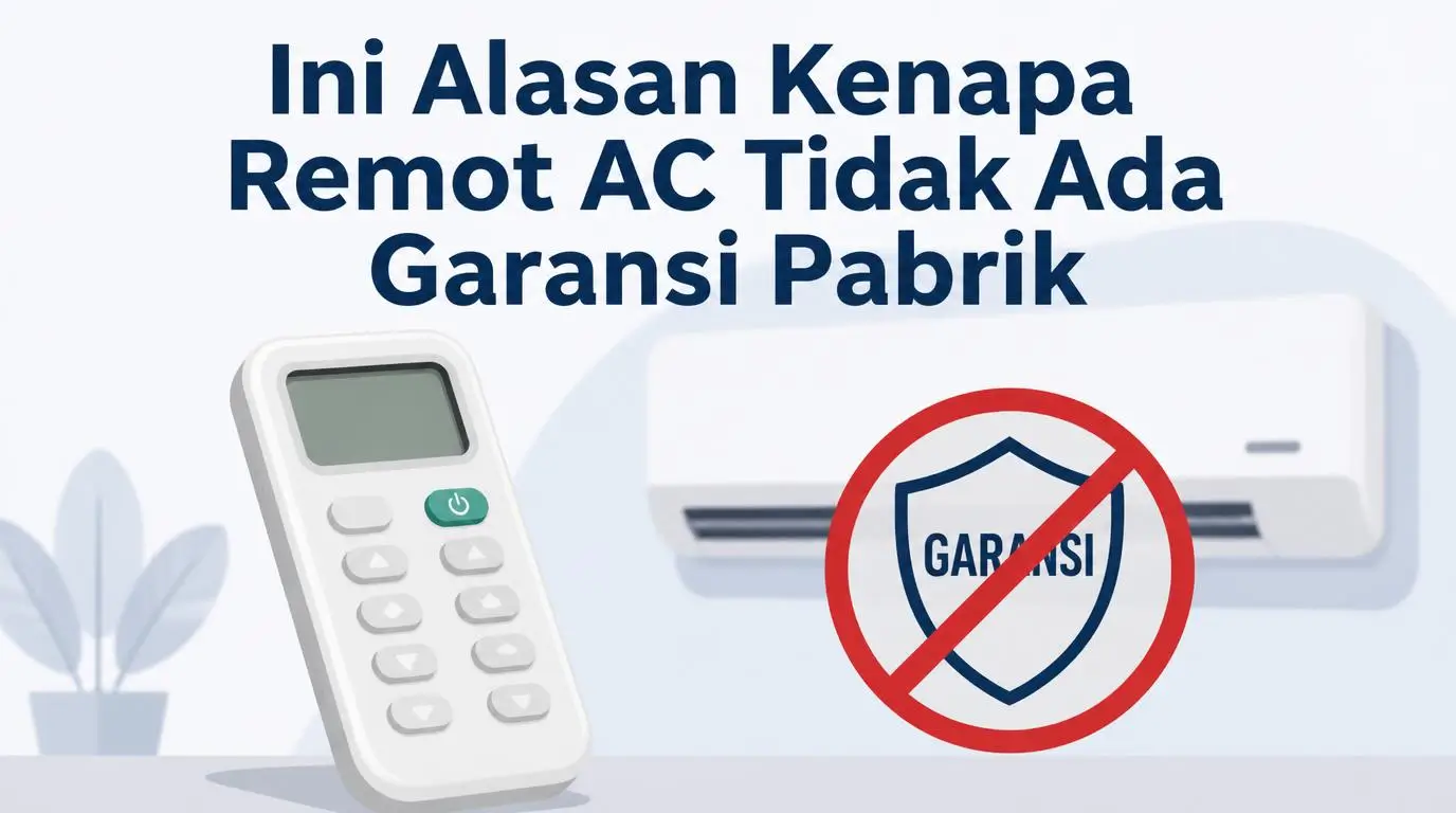 Ini Alasan Kenapa Remot AC Tidak Ada Garansi Pabrik