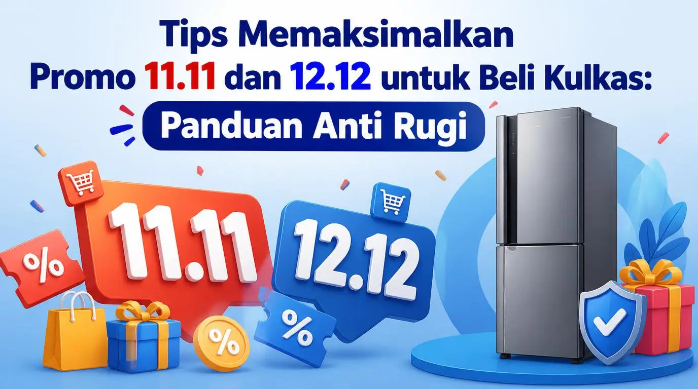 Tips Memaksimalkan Promo 11.11 dan 12.12 untuk Beli Kulkas: Panduan Anti Rugi