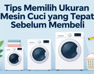 Tips Memilih Ukuran Mesin Cuci yang Tepat Sebelum Membeli