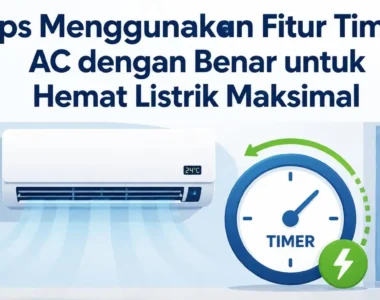 Tips Menggunakan Fitur Timer AC dengan Benar untuk Hemat Listrik Maksimal