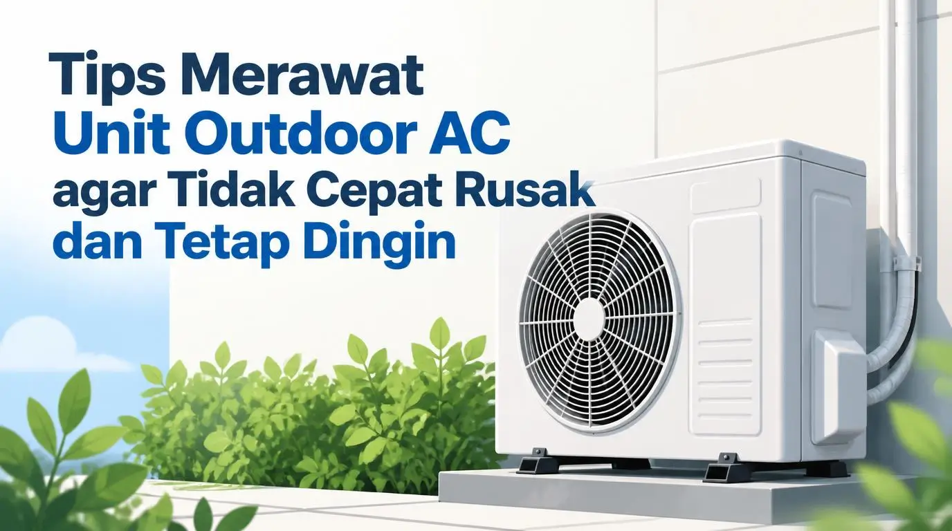 Tips Merawat Unit Outdoor AC agar Tidak Cepat Rusak dan Tetap Dingin