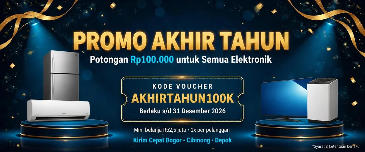 Promo Akhir Tahun Toko Progress - Voucher AKHIRTAHUN100K Potongan Rp100.000